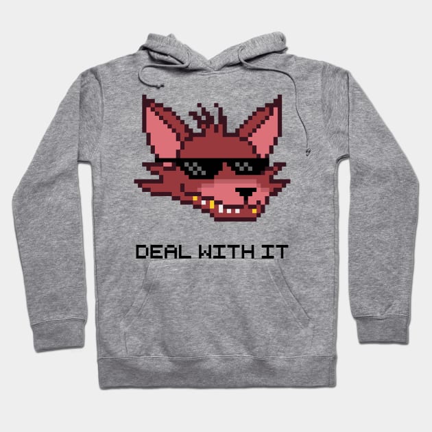 Five Nights at Freddy's - Foxy - Deal With It Hoodie by Kaiserin